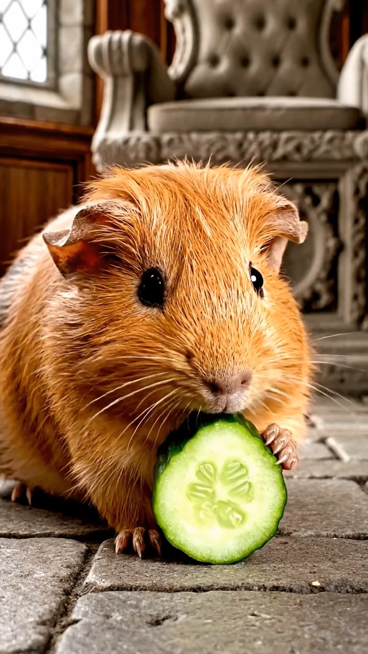 993. Detailed photo of 3 smooth-haired American guinea pigs with Gray, Cream, and Brown fur, burrowing, in a sandy dune, under a golden sunset, creating a realistic scene.