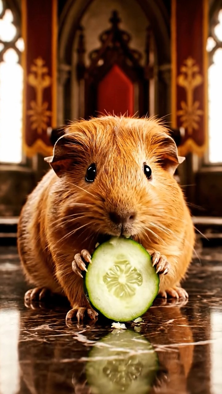 993. Detailed photo of 3 smooth-haired American guinea pigs with Gray, Cream, and Brown fur, burrowing, in a sandy dune, under a golden sunset, creating a realistic scene.