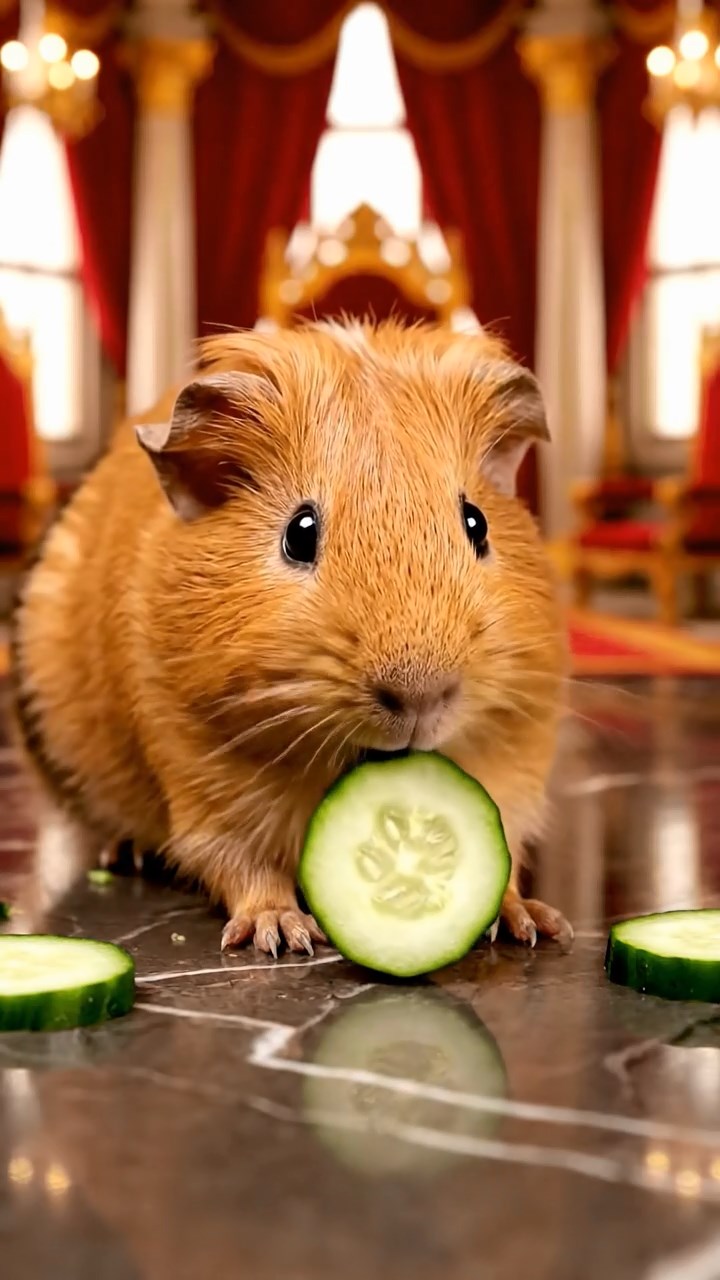 993. Detailed photo of 3 smooth-haired American guinea pigs with Gray, Cream, and Brown fur, burrowing, in a sandy dune, under a golden sunset, creating a realistic scene.