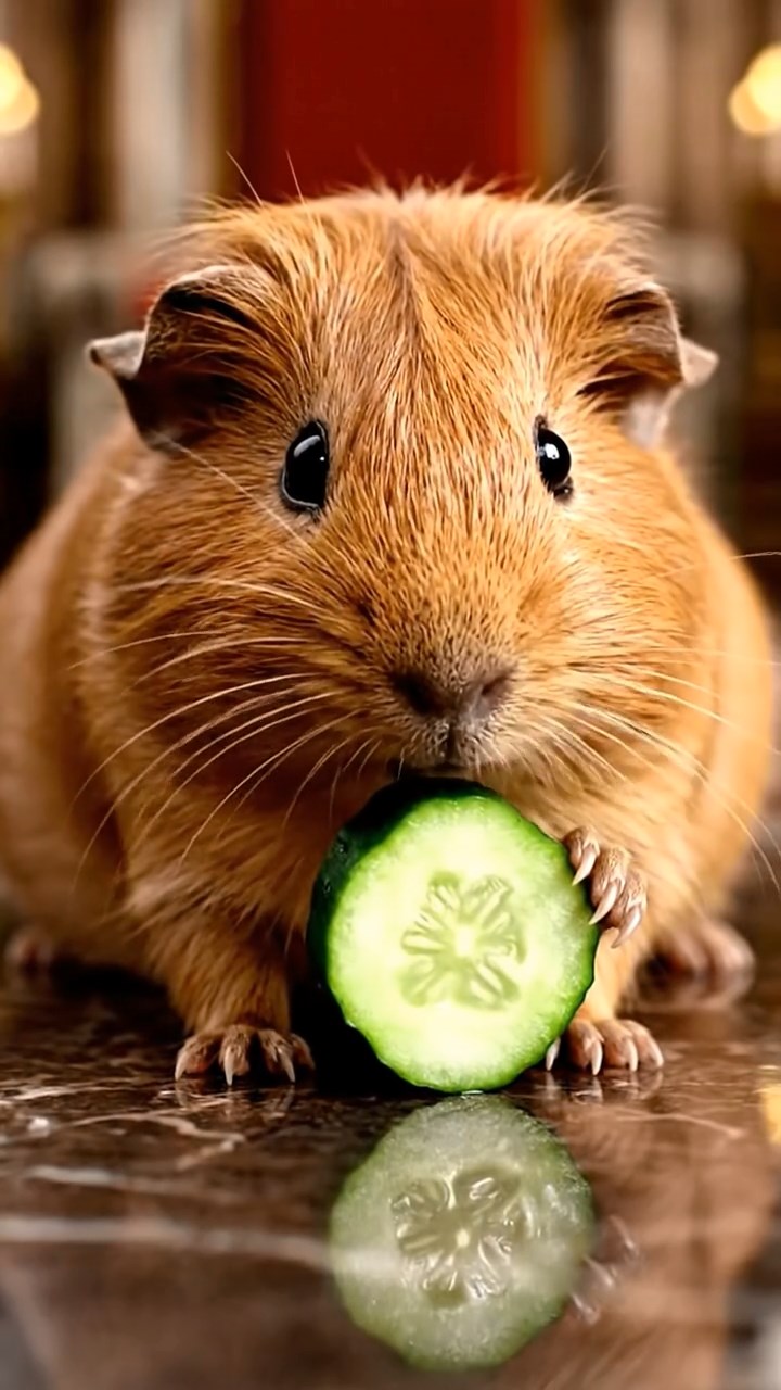 993. Detailed photo of 3 smooth-haired American guinea pigs with Gray, Cream, and Brown fur, burrowing, in a sandy dune, under a golden sunset, creating a realistic scene.
